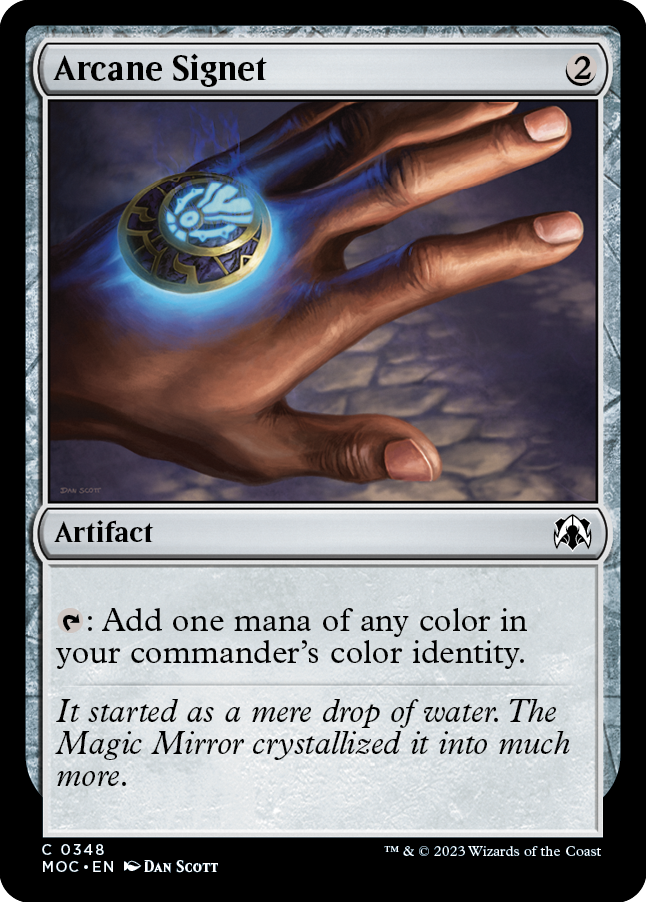 Arcane Signet [March of the Machine Commander] | Good Games Adelaide SA