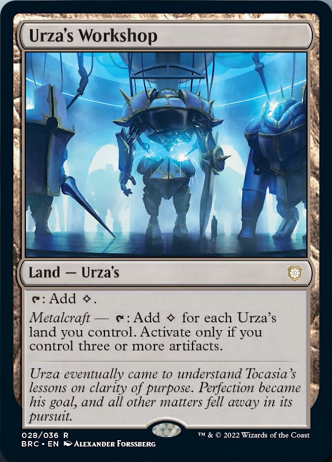 Urza's Workshop [The Brothers' War Commander] | Good Games Adelaide SA