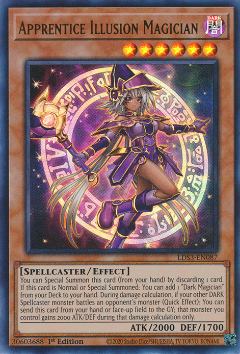 Apprentice Illusion Magician [LDS3-EN087] Ultra Rare | Good Games Adelaide SA
