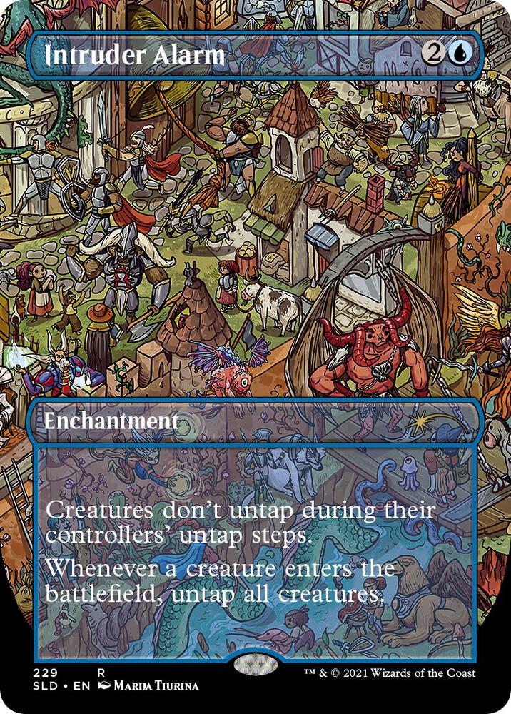 Intruder Alarm 229 (Secret Lair Drop Series)  - Foil | Good Games Adelaide SA