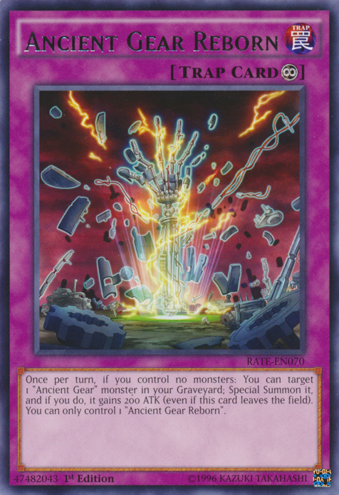 Ancient Gear Reborn [RATE-EN070] Rare | Good Games Adelaide SA