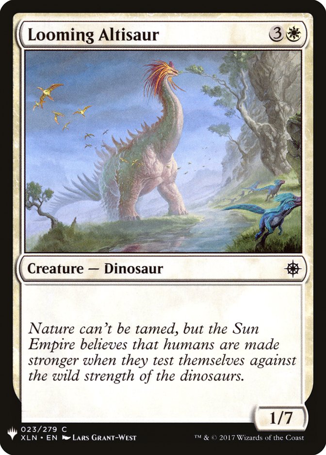 Looming Altisaur [Mystery Booster] | Good Games Adelaide SA