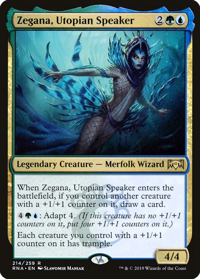Zegana Utopian Speaker 214 (Ravnica Allegiance)  - Foil | Good Games Adelaide SA