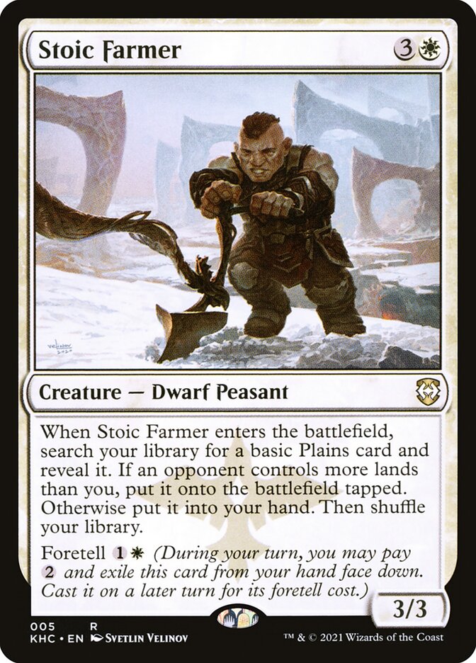 Stoic Farmer 5 (Commander: Kaldheim)  | Good Games Adelaide SA
