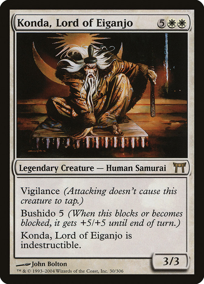 Konda, Lord of Eiganjo 30 (Champions of Kamigawa)  - Foil | Good Games Adelaide SA