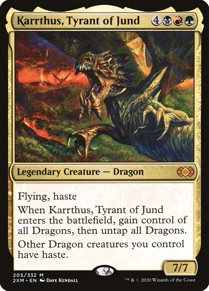 Karrthus, Tyrant of Jund [Double Masters] | Good Games Adelaide SA