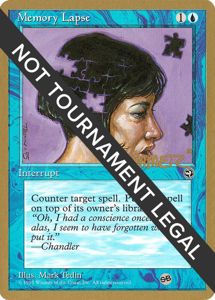 Memory Lapse Version 2 1996 Shawn Hammer Regnier HML SB  (World Championship Decks)  | Good Games Adelaide SA