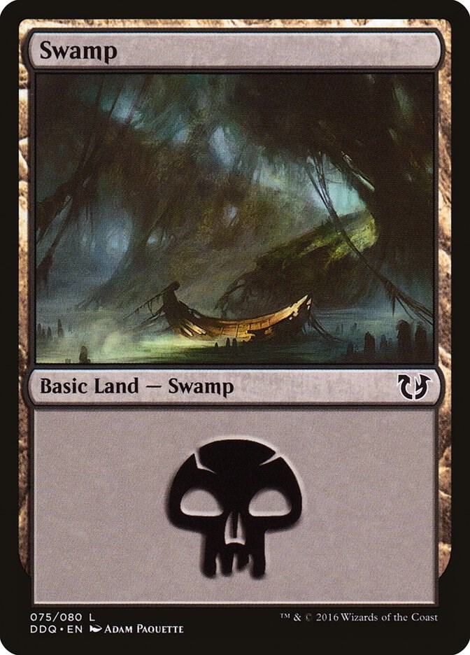 Swamp 075 75 (Duel Decks: Blessed vs. Cursed)  | Good Games Adelaide SA
