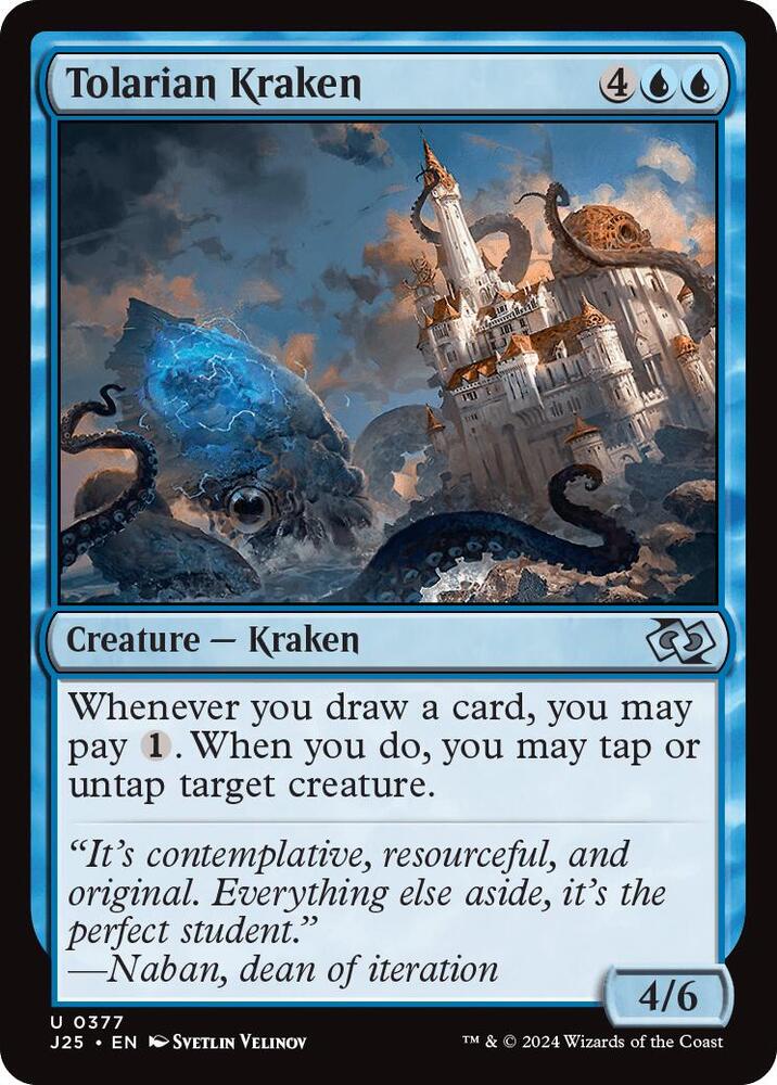 Tolarian Kraken 377 (Foundations Jumpstart)  | Good Games Adelaide SA