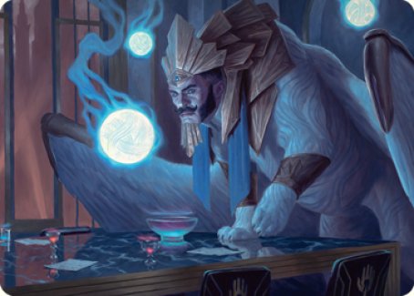 Tivit, Seller of Secrets Art Card [Streets of New Capenna Art Series] | Good Games Adelaide SA