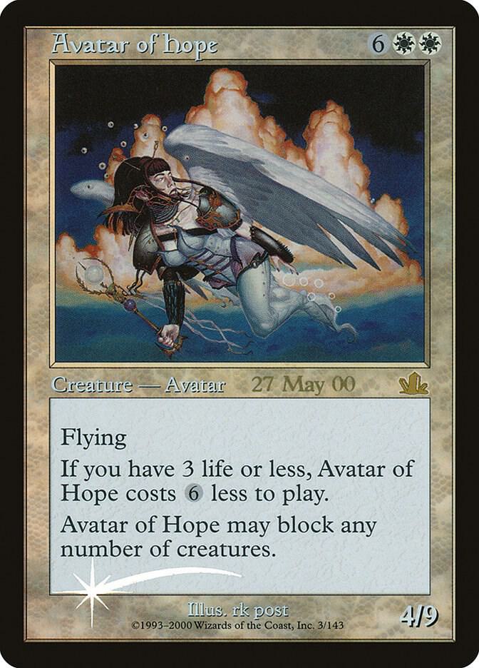 Avatar of Hope 3 (Prerelease Cards)  - PreRelease Foil | Good Games Adelaide SA