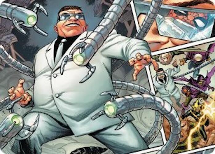 Doctor Octopus Master Planner Art Card 48 54 48 (Art Series: Marvel's Spider-Man)  | Good Games Adelaide SA