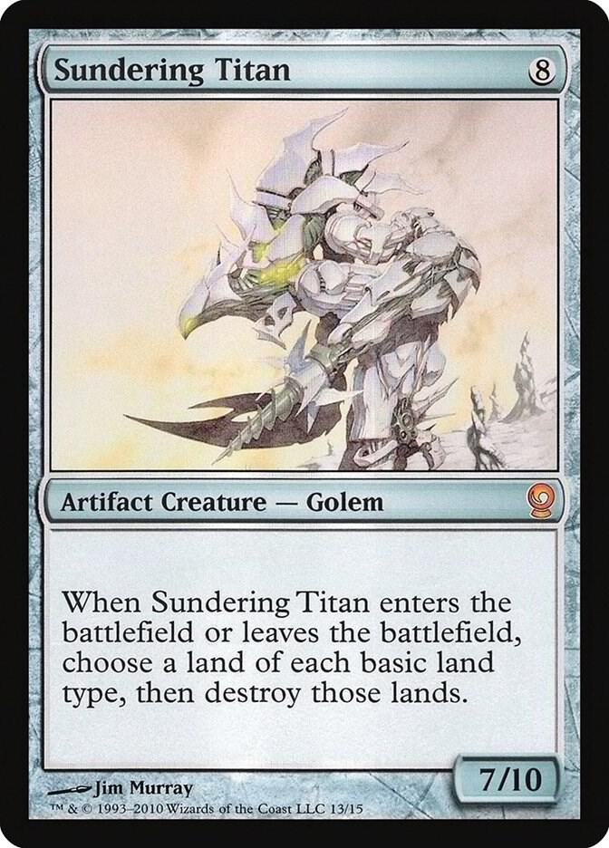 Sundering Titan 13 (From the Vault: Relics)  - Foil | Good Games Adelaide SA