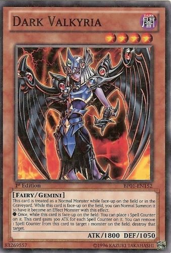 Dark Valkyria [BP01-EN152] Starfoil Rare | Good Games Adelaide SA