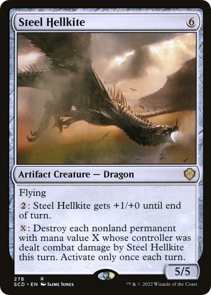 Steel Hellkite 278 (Starter Commander Decks)  | Good Games Adelaide SA