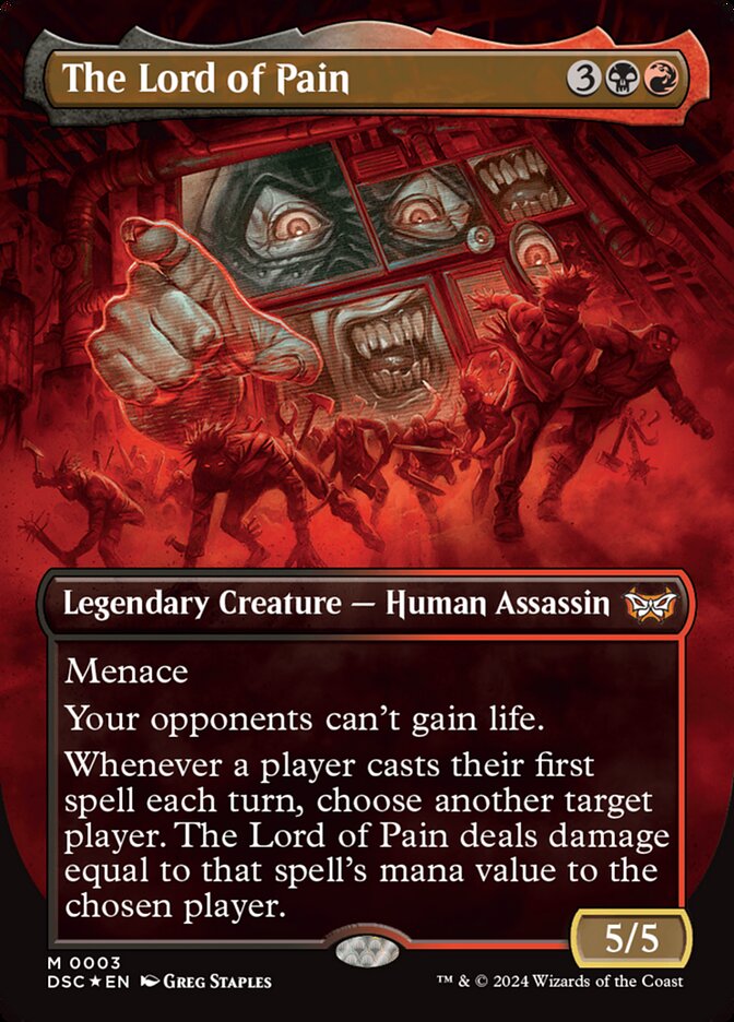The Lord of Pain 3 (Commander: Duskmourn: House of Horror)  | Good Games Adelaide SA