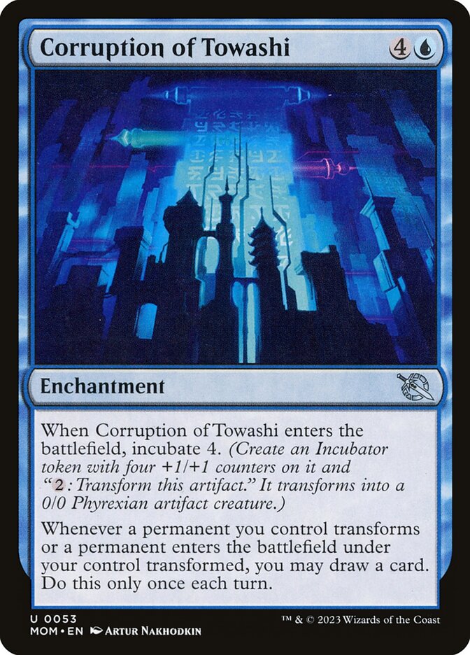 Corruption of Towashi 53 (March of the Machine)  - Foil | Good Games Adelaide SA