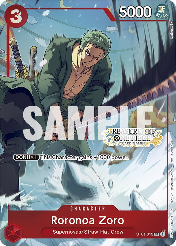 Roronoa Zoro (Treasure Cup) [One Piece Promotion Cards] | Good Games Adelaide SA