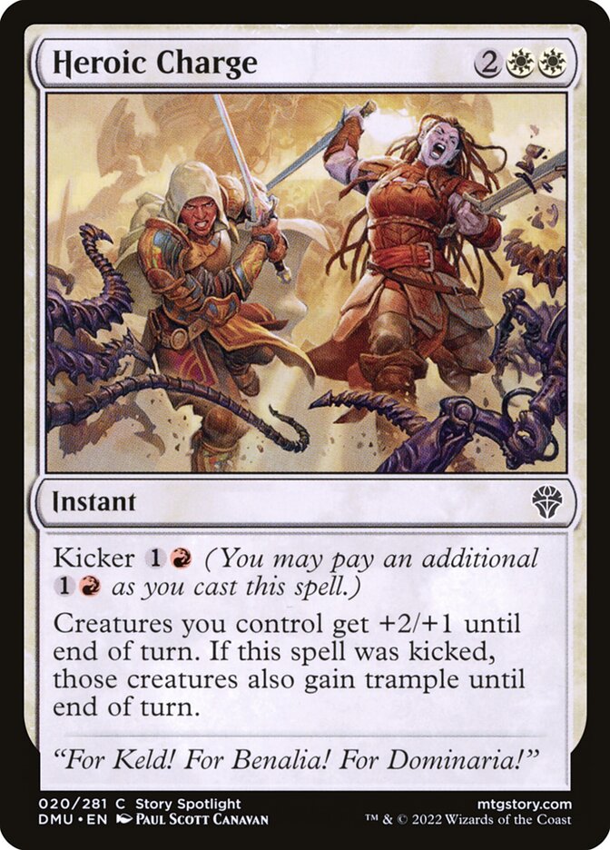 Heroic Charge 20 (Dominaria United)  | Good Games Adelaide SA