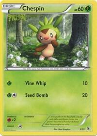Chespin 3/39 (Kalos Starter Set)  | Good Games Adelaide SA
