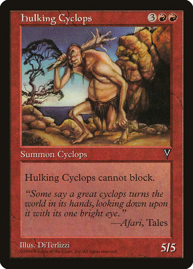Hulking Cyclops [Visions] | Good Games Adelaide SA