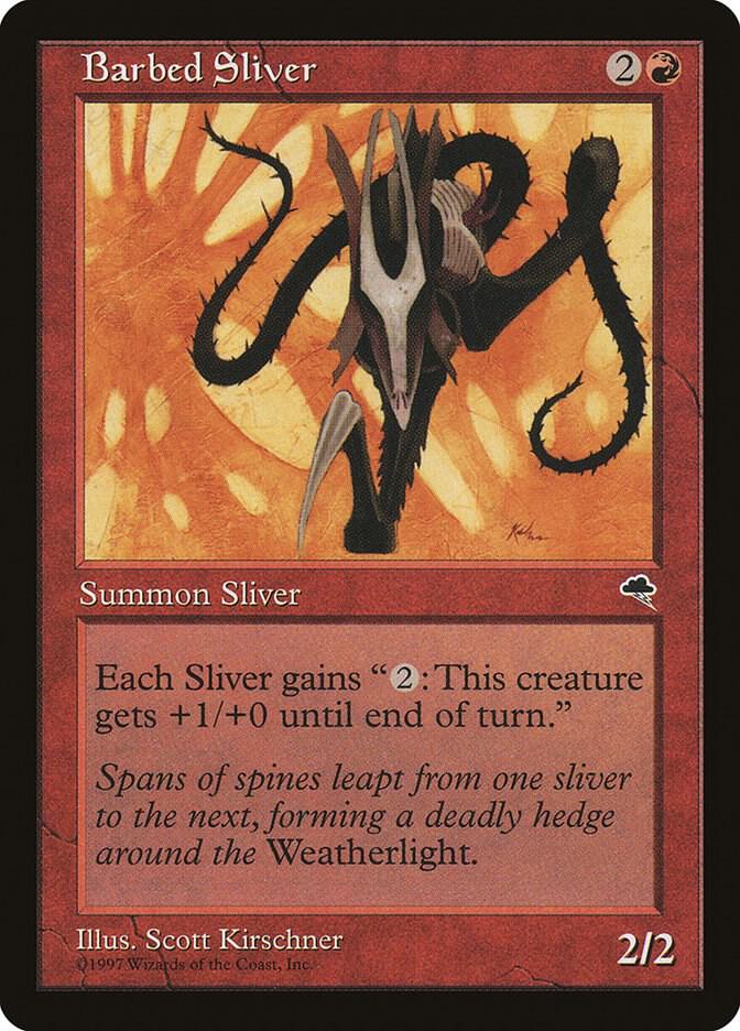 Barbed Sliver 163 (Tempest)  | Good Games Adelaide SA