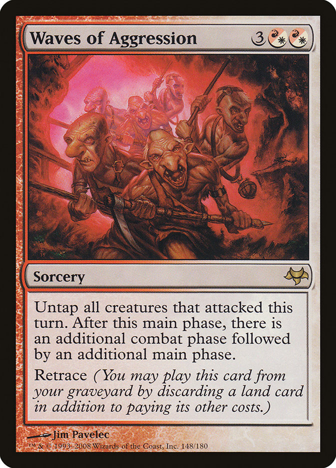 Waves of Aggression 148 (Eventide)  - Foil | Good Games Adelaide SA