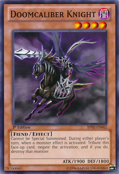 Doomcaliber Knight [BP02-EN062] Common | Good Games Adelaide SA
