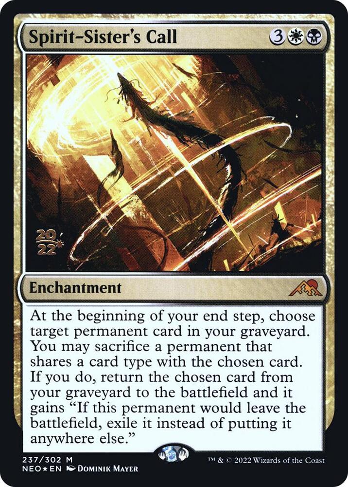 Spirit Sisters Call 237 (Prerelease Cards)  - Foil | Good Games Adelaide SA