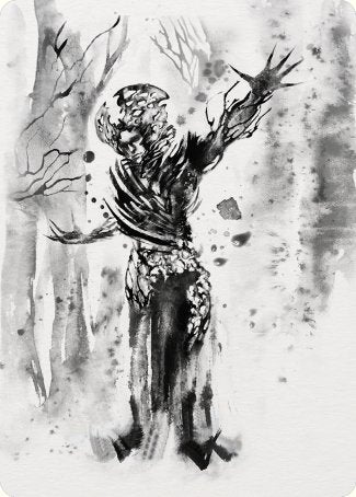 Rustvine Cultivator Art Card [Phyrexia: All Will Be One Art Series] | Good Games Adelaide SA