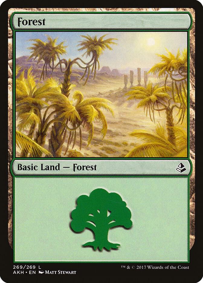 Forest 269 (Amonkhet)  - Foil | Good Games Adelaide SA