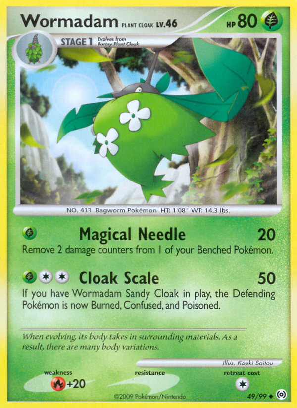 Wormadam Plant Cloak (49/99) [Platinum: Arceus] | Good Games Adelaide SA
