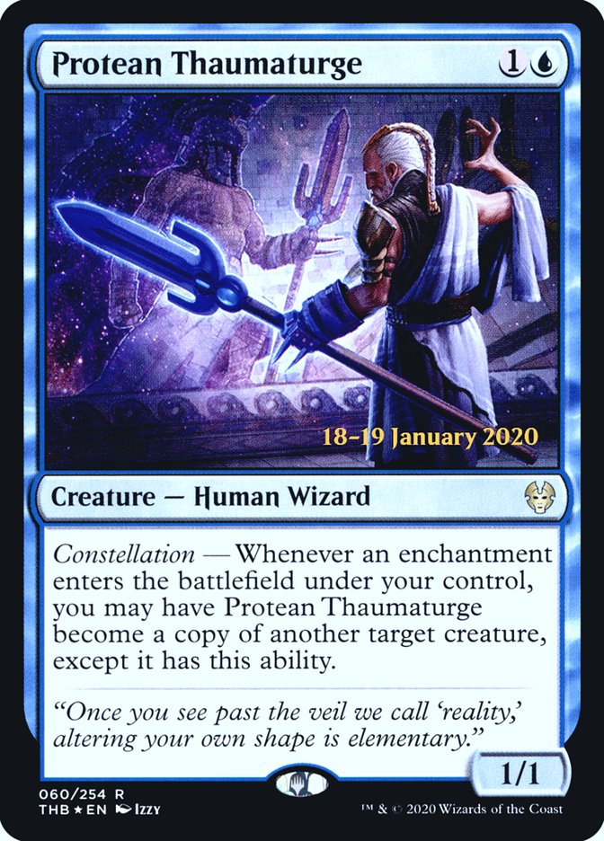 Protean Thaumaturge [Theros Beyond Death Prerelease Promos] | Good Games Adelaide SA