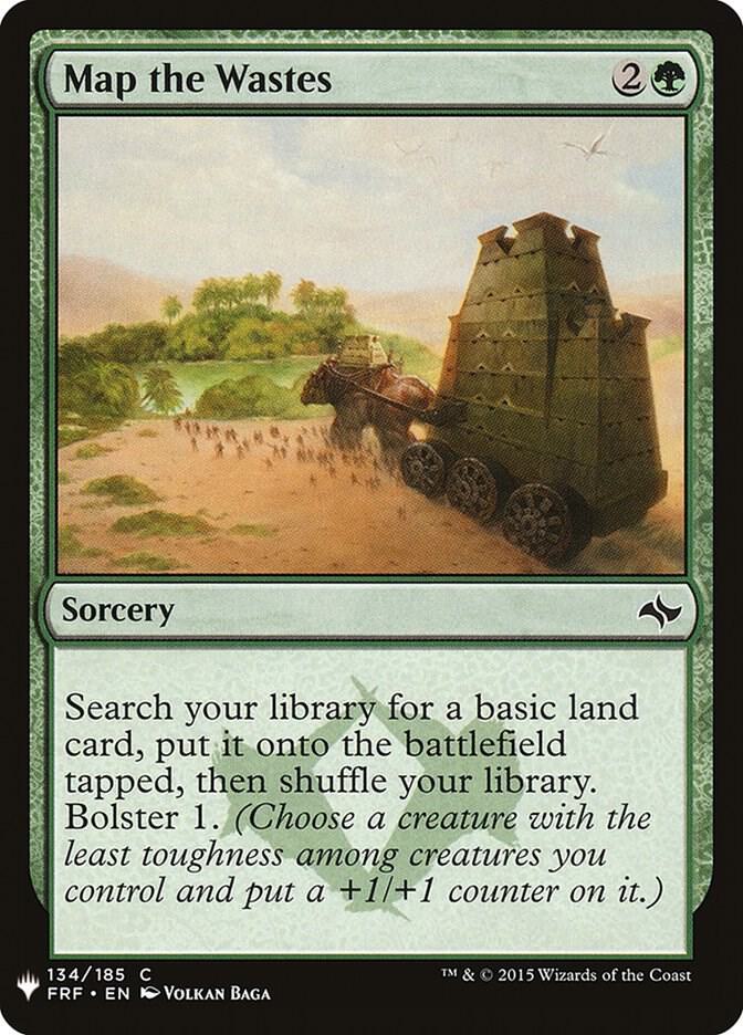 Map the Wastes 134 (The List Reprints)  | Good Games Adelaide SA