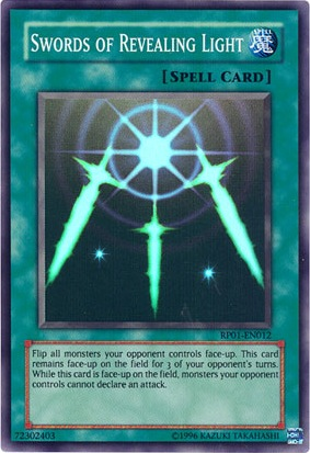 Swords of Revealing Light [RP01-EN012] Super Rare | Good Games Adelaide SA