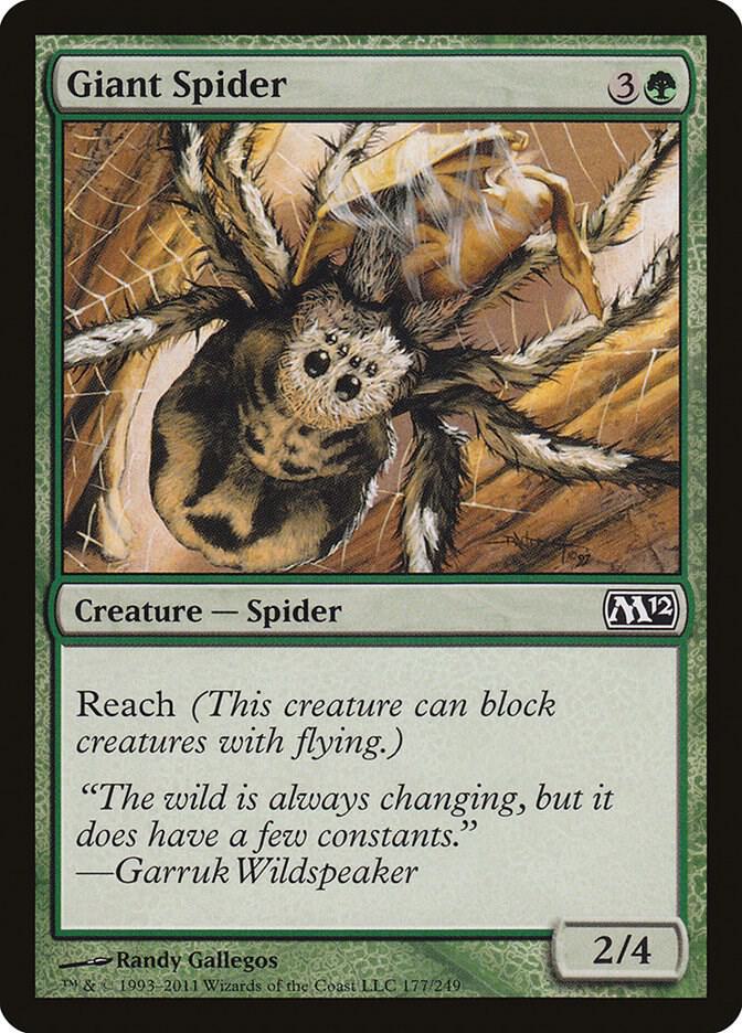Giant Spider 177 (Magic 2012 (M12))  | Good Games Adelaide SA