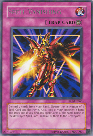 Spell Vanishing [DR1-EN263] Rare | Good Games Adelaide SA