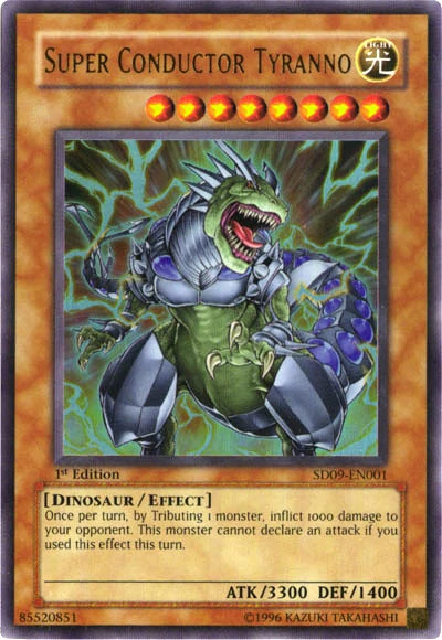Super Conductor Tyranno [SD09-EN001] Ultra Rare | Good Games Adelaide SA