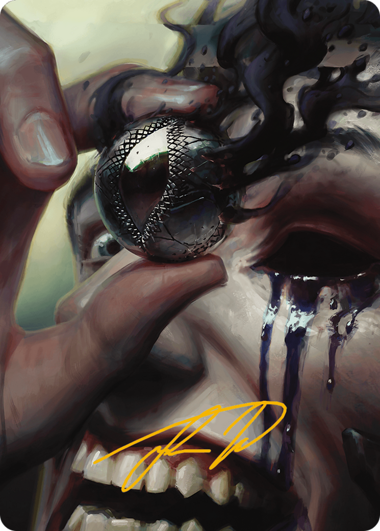 Jet Medallion Art Card (Gold-Stamped Signature) [Modern Horizons 3 Art Series] | Good Games Adelaide SA