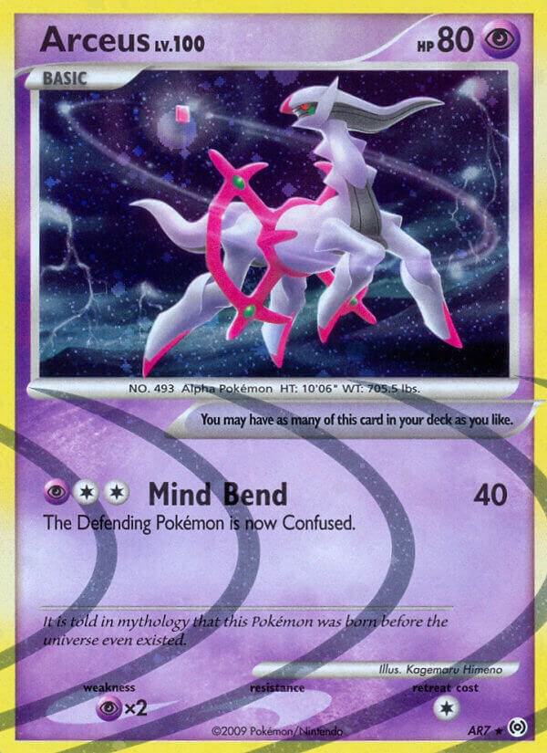 Arceus AR7 (Arceus)  - Holofoil | Good Games Adelaide SA