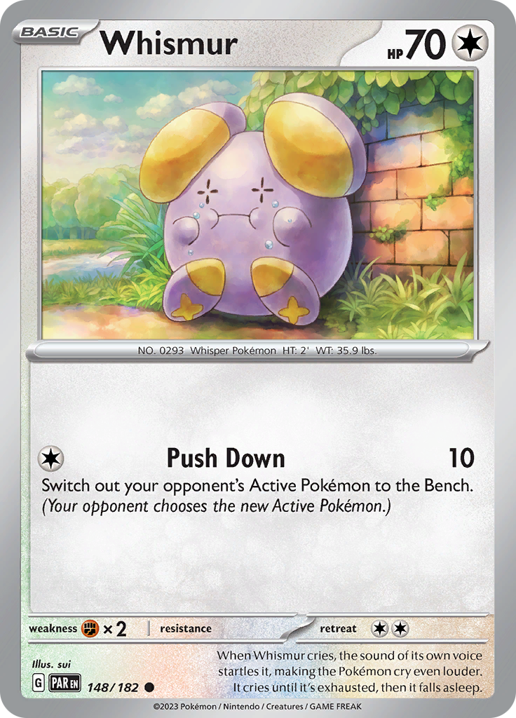 Whismur (148/182) [Scarlet & Violet: Paradox Rift] | Good Games Adelaide SA