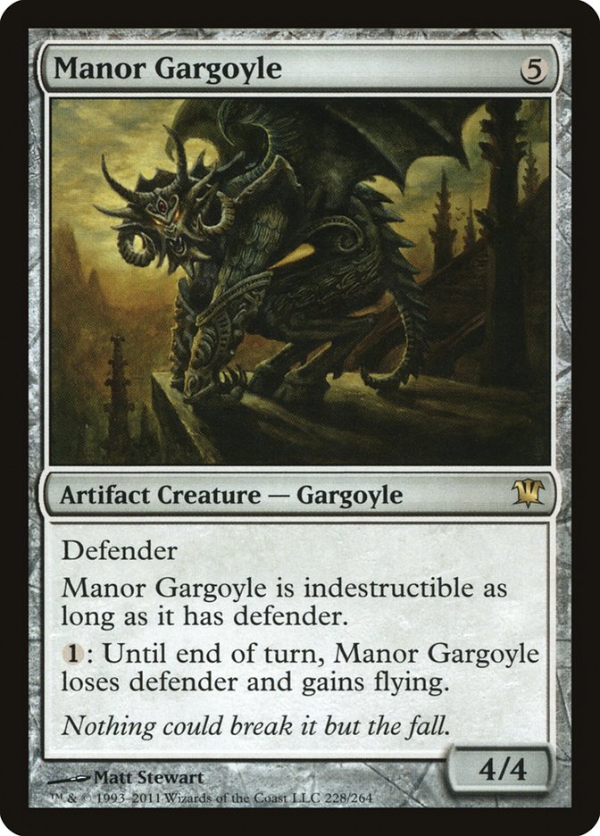 Manor Gargoyle [Innistrad] | Good Games Adelaide SA