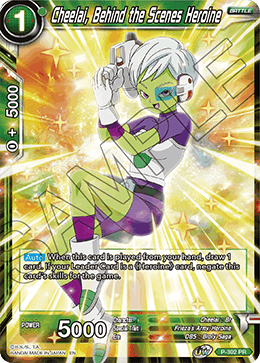 Cheelai, Behind the Scenes Heroine (P-302) [Tournament Promotion Cards] | Good Games Adelaide SA