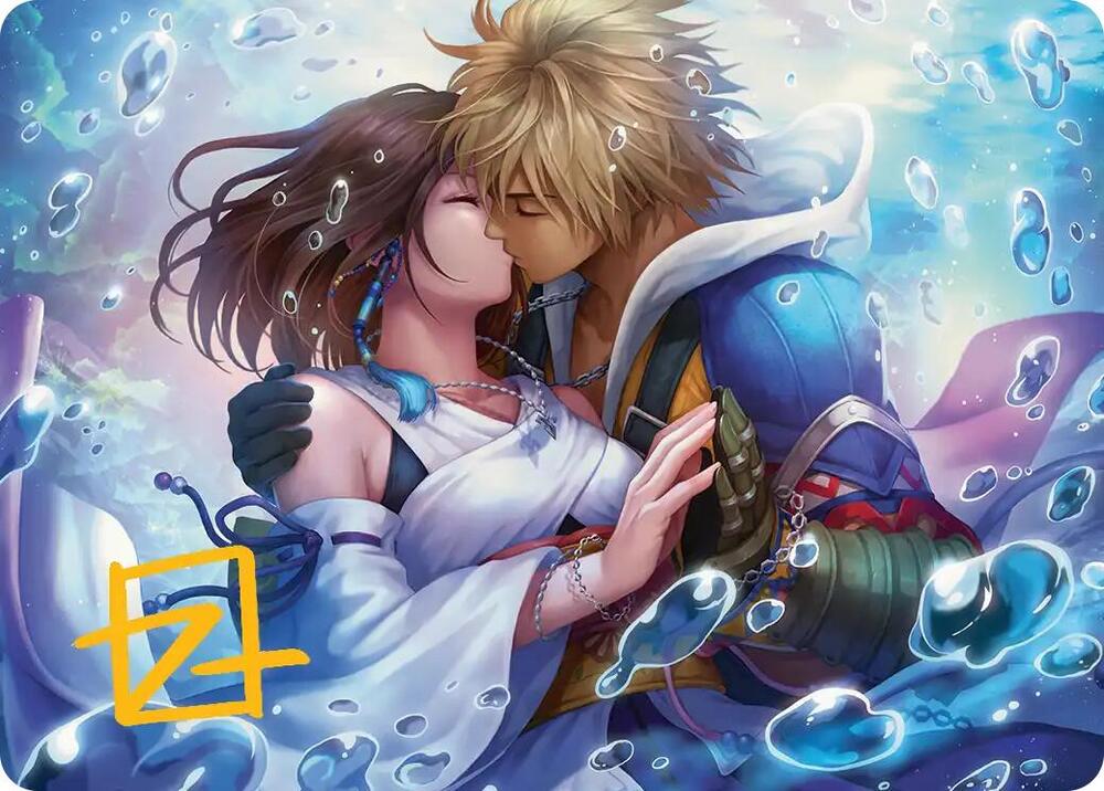 Together Forever Art Card Gold Stamped Signature 32 (Art Series: FINAL FANTASY)  | Good Games Adelaide SA