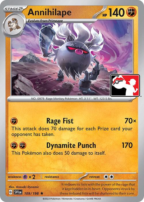 Annihilape Series 3 109/198 (Prize Pack Series Cards)  | Good Games Adelaide SA