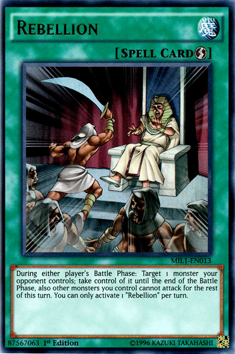 Rebellion [MIL1-EN013] Ultra Rare | Good Games Adelaide SA