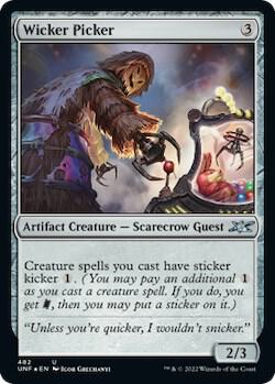 Wicker Picker Galaxy Foil 482 (Unfinity)  - Foil | Good Games Adelaide SA