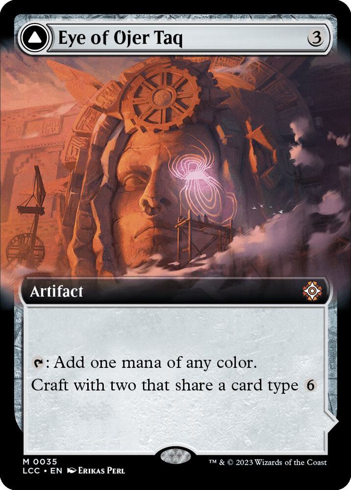 Eye of Ojer Taq // Apex Observatory 35 (Commander: The Lost Caverns of Ixalan)  - Foil | Good Games Adelaide SA