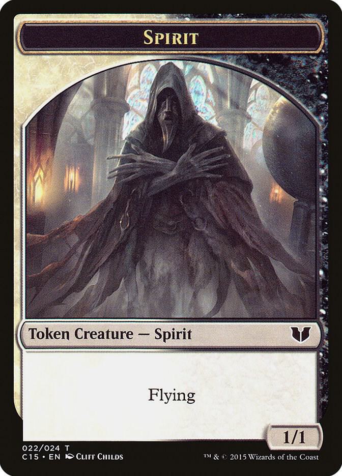 Spirit 022 Angel Double Sided Token 22 // 2 (Commander 2015)  | Good Games Adelaide SA