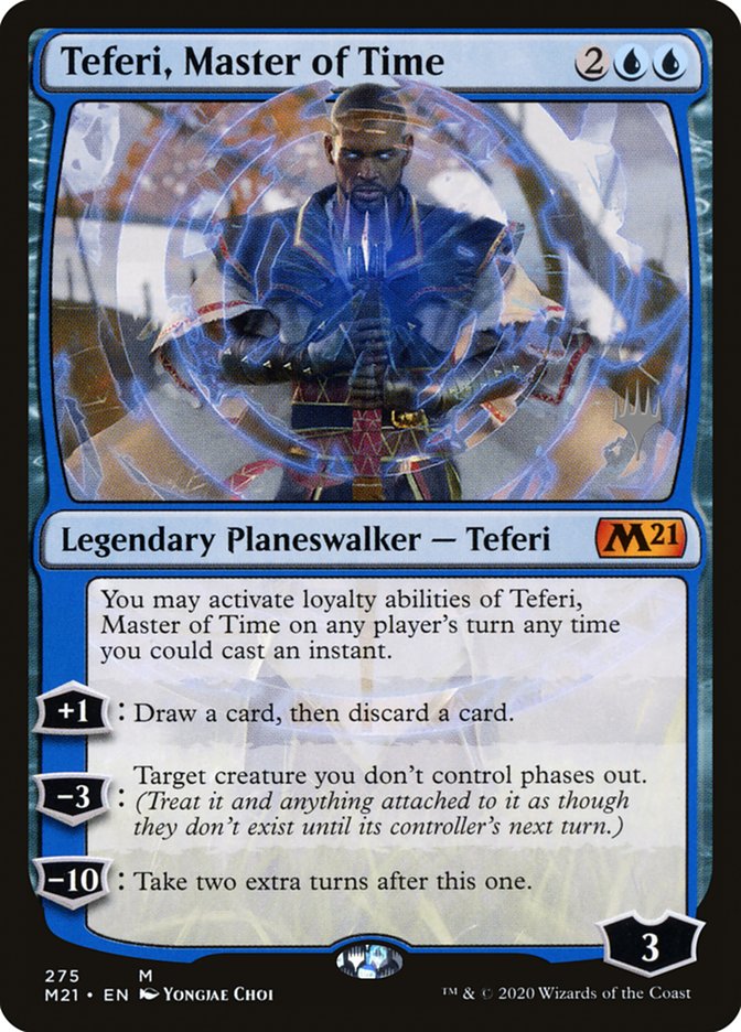 Teferi, Master of Time (Promo Pack) [Core Set 2021 Promos] | Good Games Adelaide SA